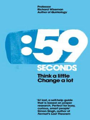 cover image of 59 seconds